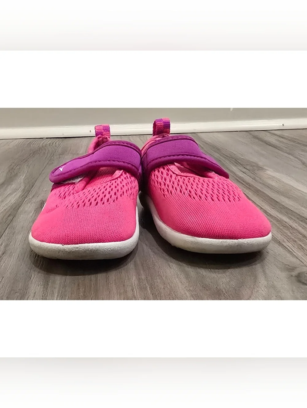 Speedo Water Shoes Pink Purple Kids Swim Beach Pool Shoes Size Medium